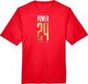 Performance Short Sleeves - Power 24 Session I 2026 (Stacked Geometric "24" Wordmark)