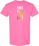 Short Sleeves - Power 24 Session I 2026 (Stacked Geometric "24" Wordmark)