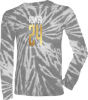 Tie-Dye Long Sleeves - Power 24 Session I 2026 (Stacked Geometric "24" Wordmark)