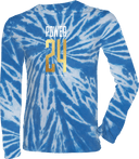 Tie-Dye Long Sleeves - Power 24 Session I 2026 (Stacked Geometric "24" Wordmark)