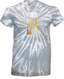 Tie-Dye Short Sleeves - Power 24 Session I 2026 (Stacked Geometric "24" Wordmark)