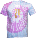 Tie-Dye Short Sleeves - Power 24 Session I 2026 (Stacked Geometric "24" Wordmark)