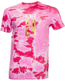 Tie-Dye Short Sleeves - Power 24 Session I 2026 (Stacked Geometric "24" Wordmark)