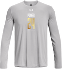 Under Armour Tech Team Long Sleeve - Power 24 Session I 2026 (Stacked Geometric "24" Wordmark)
