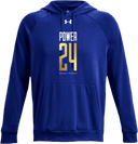 Under Armour Rival Fleece Hoodie - Power 24 Session I 2026 (Stacked Geometric "24" Wordmark)
