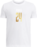 Under Armour Tech Team Short Sleeve - Power 24 Session I 2026 (Stacked Geometric "24" Wordmark)