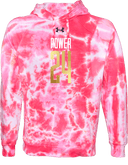 Under Armour Rival Fleece Hoodie Tie-Dye - Power 24 Session I 2026 (Stacked Geometric "24" Wordmark)