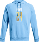 Under Armour Rival Fleece Hoodie - Power 24 Session I 2026 (Stacked Geometric "24" Wordmark)