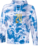 Under Armour Rival Fleece Hoodie Tie-Dye - Power 24 Session I 2026 (Stacked Geometric "24" Wordmark)