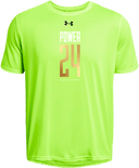 Under Armour Tech Team Short Sleeve - Power 24 Session I 2026 (Stacked Geometric "24" Wordmark)