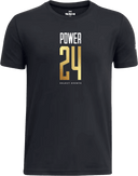 Under Armour Tech Team Short Sleeve - Power 24 Session I 2026 (Stacked Geometric "24" Wordmark)