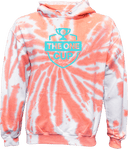 Tie-Dye Hoodies - The One Cup 2026 - teal