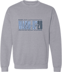 Crew Sweatshirt - Windy City Warm-Up 2026 (Bold Stacked Text)