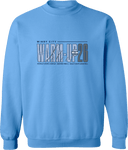 Crew Sweatshirt - Windy City Warm-Up 2026 (Bold Stacked Text)