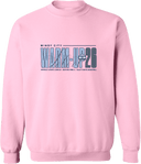 Crew Sweatshirt - Windy City Warm-Up 2026 (Bold Stacked Text)