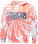 Tie-Dye Hoodies - Windy City Warm-Up 2026 (Bold Stacked Text)