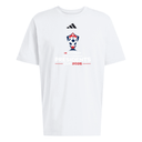 Adidas Cotton T-Shirt - USYS SC Presidents Cup Spring 2026 (White and Red Text)