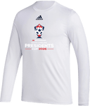 Adidas Performance Shirts - USYS SC Presidents Cup Spring 2026 (White and Red Text)