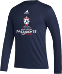Adidas Performance Shirts - USYS SC Presidents Cup Spring 2026 (White and Red Text)