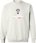 Crew Sweatshirt - USYS SC Presidents Cup Spring 2026 (White and Red Text)