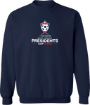 Crew Sweatshirt - USYS SC Presidents Cup Spring 2026 (White and Red Text)