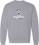 Crew Sweatshirt - USYS SC Presidents Cup Spring 2026 (White and Red Text)