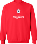 Crew Sweatshirt - USYS SC Presidents Cup Spring 2026 (White and Red Text)