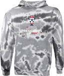 Tie-Dye Hoodies - USYS SC Presidents Cup Spring 2026 (White and Red Text)