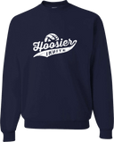 Crew Sweatshirt - Hoosier Invite 2026 (White Logo)