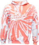 Tie-Dye Hoodies - Hoosier Invite 2026 (White Logo)