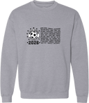 Crew Sweatshirt - Middle School Socceramma 2026 (Black)