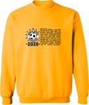 Crew Sweatshirt - Middle School Socceramma 2026 (Black)