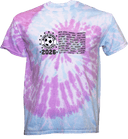Tie-Dye Short Sleeves - Middle School Socceramma 2026 (Black)
