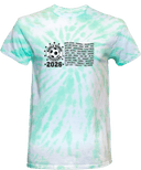 Tie-Dye Short Sleeves - Middle School Socceramma 2026 (Black)