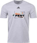 Adidas Cotton T-Shirt - NAL Florida Crossover Fest 2026 (Dark Logo)