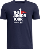 Under Armour Athletics Short Sleeve - Junior Tour - Wordmark White