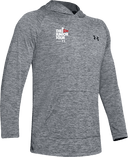 Under Armour L.S. Hoodie - Junior Tour - Wordmark White