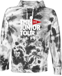 Under Armour Rival Fleece Hoodie Tie-Dye - Junior Tour - Wordmark White