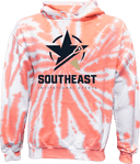 Tie-Dye Hoodies - Southeast Highschool Invitational 2026 - Navy