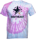 Tie-Dye Short Sleeves - Southeast Highschool Invitational 2026 - Navy