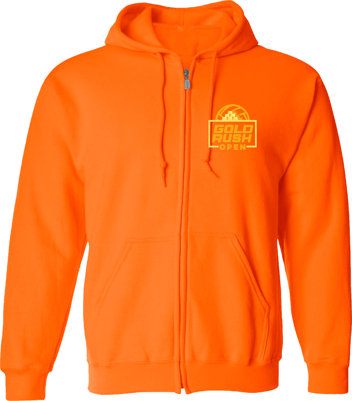 Full Zip Hoodies - Gold Rush Open 2026 – Simax Sports