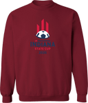 Crew Sweatshirt - USYS IN State Cup (w1/2) 2026 (Red & Navy)