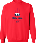 Crew Sweatshirt - USYS IN State Cup (w1/2) 2026 (Red & Navy)