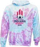 Tie-Dye Hoodies - USYS IN State Cup (w1/2) 2026 (Red & Navy)