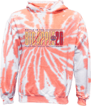 Tie-Dye Hoodies - Battle In The Big Apple 2026 (Bold Stacked Text)