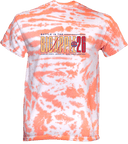 Tie-Dye Short Sleeves - Battle In The Big Apple 2026 (Bold Stacked Text)