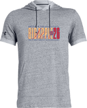 Under Armour Stadium Short Sleeve Hoodie - Battle In The Big Apple 2026 (Bold Stacked Text)