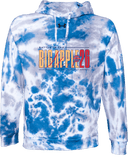 Under Armour Rival Fleece Hoodie Tie-Dye - Battle In The Big Apple 2026 (Bold Stacked Text)