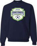 Crew Sweatshirt - Challenger Invitational (w2/2 boys) 2026 (Green Shield)