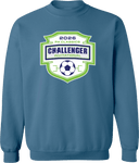 Crew Sweatshirt - Challenger Invitational (w2/2 boys) 2026 (Green Shield)